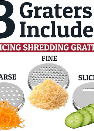 Priority Chef Stainless Steel Mixing Bowls with Lids Set, 3 Grater Attachments, Airtight Lids, Non-Slip Silicone Base Mixing Bowl Set, Large Prep Metal Mixing Bowls for Kitchen, Red