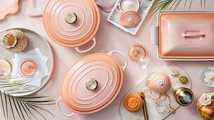 Le Creuset Enameled Cast Iron Signature Oval Dutch Oven, 6.75qt., Peche