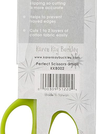 Karen Kay Buckley 4-Inch Perfect Scissors (51220) , Green