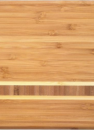 Totally Bamboo Barbados Bamboo Wood Cutting Board, 9" x 6.5"