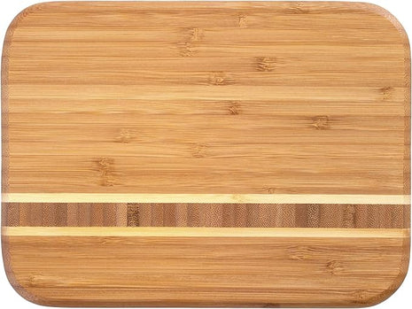 Totally Bamboo Barbados Bamboo Wood Cutting Board, 9" x 6.5"