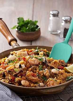 Silicone Spatula 3-piece Set, Ergonomic Handle High Heat-Resistant Spatulas, Non-stick Rubber Spatulas with Stainless Steel Core