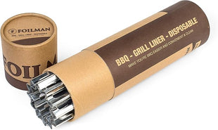 Clean Grill BBQ Disposable Aluminum Liners | 12 x 20 inch/Disposable Grill Grates - 8-Pack & 12-Pack (8)