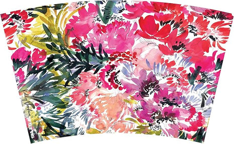 Tervis Kelly Ventura - Floral Collection Made in USA Double Walled Insulated Tumbler Travel Cup Keeps Drinks Cold & Hot, 16oz - Classic, Perennial Garden