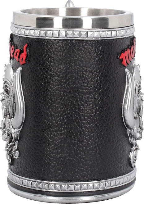 Nemesis Now Motorhead Tankard Mug 14cm Black, Resin w/Stainless Steel Insert