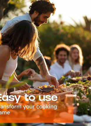 Silicone Spatula Set - Turner Spatulas Silicone Heat Resistant 600°F - Slotted & Solid Silicone Spatulas for Cooking Fish, Eggs, Pancakes Flipper – Silicone Cooking Utensils Set – Purple