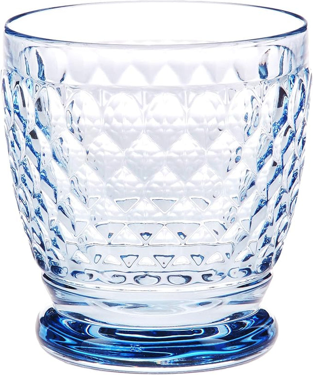 Villeroy & Boch Boston Old-Fashioned Glasses Set of 4, Blue