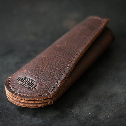 Leather Cast Iron Skillet Pan Handle Cover (Long 5.75")