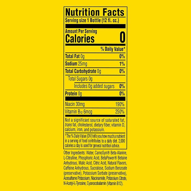 Cellucor C4 Energy Non-Carbonated Zero Sugar, Pre Workout Drink + Beta Alanine, Orange Slice, 12 Fl Oz, Pack of 12