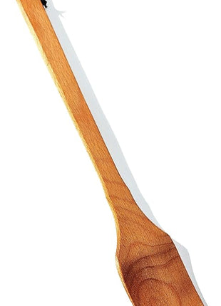 ECOSALL Large Wooden Spoon - 18-inch Heavy Duty Cajun Stir Paddle for Cooking in Big Pots & Wall Décor - Big Spoon For Brewing, Grill, Mixing, Stirring - Solid Natural Hard Wood Long Spatula.