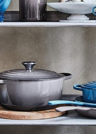 Le Creuset Enameled Cast Iron Signature Round Dutch Oven, 9 qt., Oyster