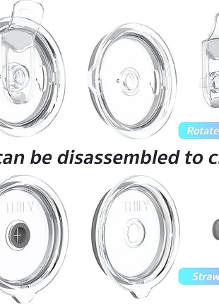 THILY Stainless Steel Vacuum Insulated Tumbler Travel Mug 26 oz Coffee Cup with 2 Lids and Straws, Splash Proof, Keep Ice Drinks Cold, Sea Turtle