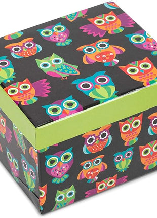 Divinity Boutique 20607 Boxed Mugs, Owl Pattern, 12 ounce