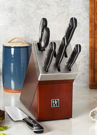 HENCKELS Dynamic Razor-Sharp 7-Piece Knife Set, Chef Knife, Bread Knife, German Engineered Informed by 100+ Years of Mastery