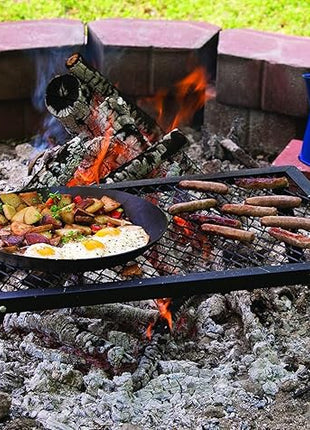 Lodge Manufacturing Company carbon steel skillet, Black/Orange, 12-Inch