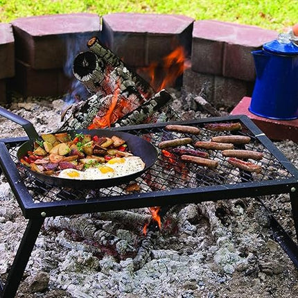 Lodge Manufacturing Company carbon steel skillet, Black/Orange, 12-Inch