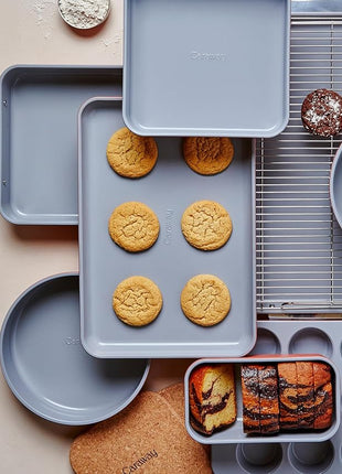 Caraway Non-Stick Ceramic Baking Sheet - Naturally Slick Ceramic Coating - Non-Toxic, PTFE & PFOA Free - Perfect for Baking, Roasting, and More - Medium (15" x 10") - Perracotta