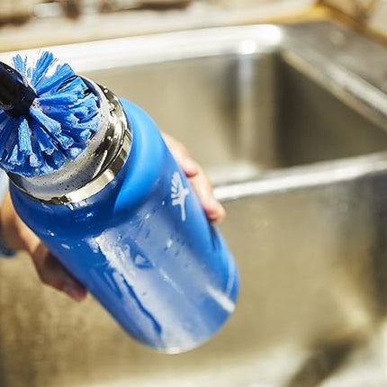 Hydro Flask Cleaning Supplies - Bottle Brush & Straw Cleaning Set - Water Bottle Cleaning Accessories Dishwasher Safe Reusable Straw Brush