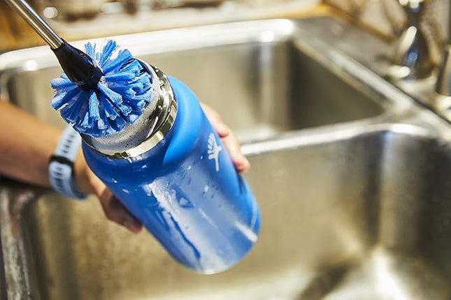 Hydro Flask Cleaning Supplies - Bottle Brush & Straw Cleaning Set - Water Bottle Cleaning Accessories Dishwasher Safe Reusable Straw Brush