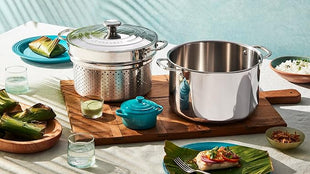 Le Creuset Stoneware Mini Round Cocotte, 8 oz., Shallot