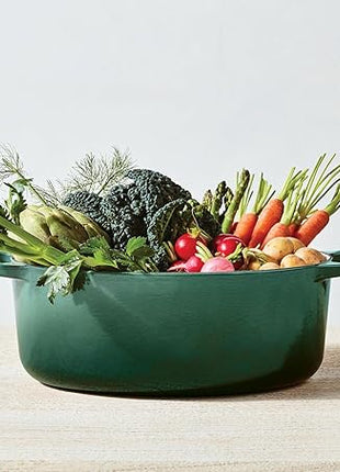 Le Creuset Enameled Cast Iron Signature Oval Dutch Oven, 8 qt., Shallot