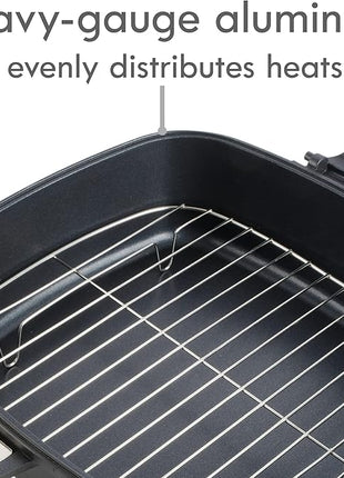 Kenmore Wyatt Aluminum Stackable All in One Multi-Function Cookware Set (Grill, Fry, Steam, Saute)