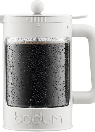 Bodum 51oz Cold Brew Coffee Maker, White - Made in Portugal
