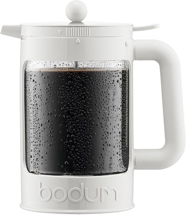 Bodum 51oz Cold Brew Coffee Maker, White - Made in Portugal