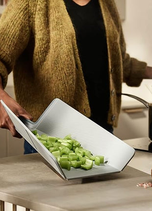 Joseph Joseph Chop2Pot Plus Folding Cutting Board (Regular) - Pale Blue Medium