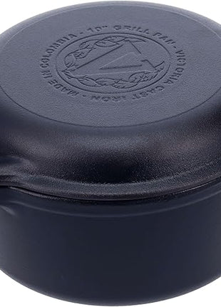 Victoria 6-Quart Cast Iron Combo Cooker, Combination Dutch Oven and Skillet, Made in Colombia, 2-Piece Set