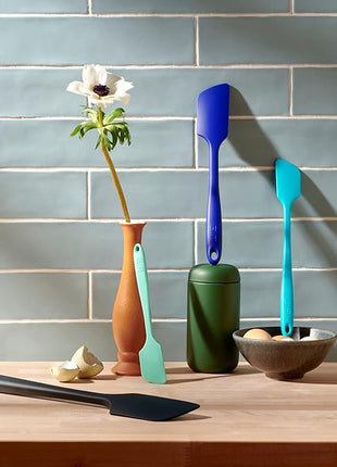 GIR: Get It Right Silicone Kitchen Spatula - Non-toxic Cooking Utensils for Nonstick Cookware, Cooking and Baking, Ultimate - 11IN - Navy