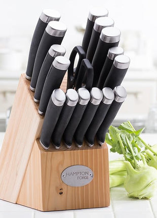 Hampton Forge HMC01B010B Epicure 17-Piece Cutlery Set