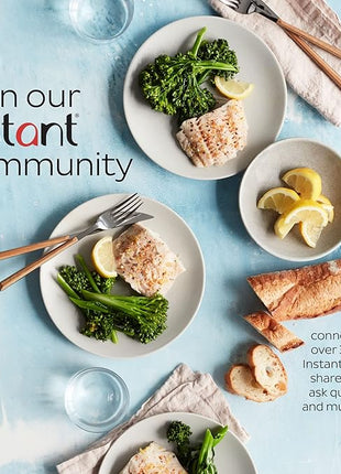 Instant Pot Vortex Plus XL 8QT ClearCook Air Fryer, Clear Windows, Custom Programming, 8-in-1 Functions that Crisps, Broils, Roasts, Dehydrates, Bakes, Reheats, from the Makers of Instant Pot, Black