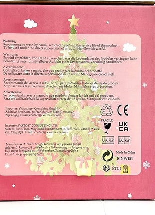 Christmas Gifts For Women Mom Friends Kids Grandma Men Cute Coffee Mugs with Christmas Socks Glass Espresso Tea Cups Kawaii Christmas Stocking Stuffers Decorations Presents Funny White Elephant Gifts