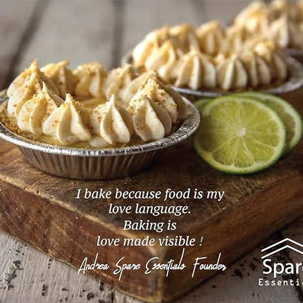 (60 Pack) Pie Tins 5 inch, Disposable Mini Pies Tin, Tart Aluminum, Individual Serving Pans for Baking Mini Chicken Potpie, Small Homemade Cakes & Quiche, Foil Tins, Freezer-to-Oven Use