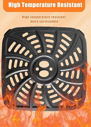 4QT Air Fryer Grill Pan for Gourmia GAF414 Digital Air Fryers, Upgraded Air Fryer Grill Crisper Plate Tray Rack Insert Grate Grid Shelf for 4QT Gourmia Air Fryer, Nonstick, Dishwasher Safe