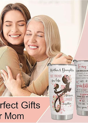 Macorner Mothers Day, Birthday Gifts for Mom Nana From Daughter - Gifts For Grandma - Stainless Steel Tumbler 20oz