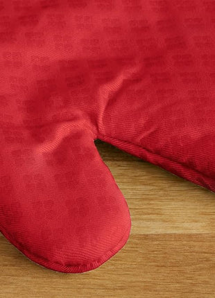 KitchenAid Asteroid Oven Mitt Set, 7"x12.5", Fire Red, 2 Piece