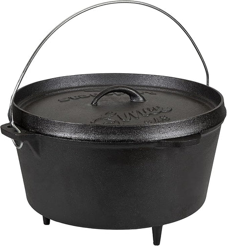 Stansport Pre-Seasoned Cast Iron Dutch Oven