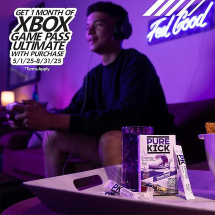 Pure Kick Energy Singles To Go Drink Mix,Forza Fuel, Includes 12 Boxes with 6 Packets in each Box, 72 Total Packets