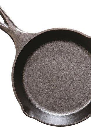 Lodge H5MS Heat Enhanced and Seasoned Cast Iron Mini Skillet, 5-Inch