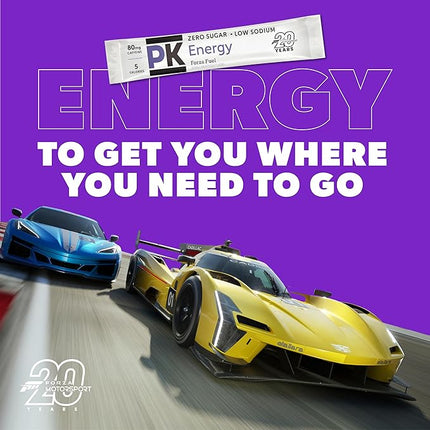Pure Kick Energy Singles To Go Drink Mix,Forza Fuel, Includes 12 Boxes with 6 Packets in each Box, 72 Total Packets