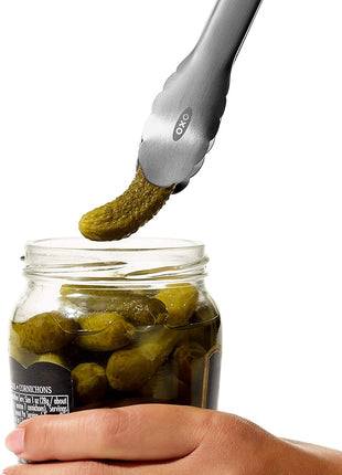 OXO Good Grips 7-Inch Mini Tongs, Stainless Steel