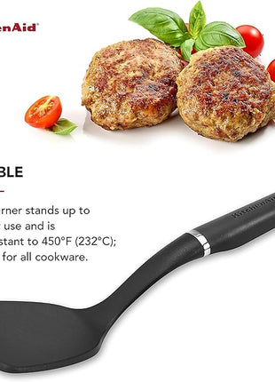 KitchenAid KO015OHOBA Gourmet Nylon Short Turner,Matte Black