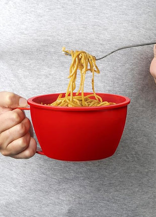 Sistema 1109ZS Microwave Collection Noodle Bowl 1 Count (Pack of 1) Red