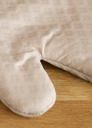 KitchenAid Asteroid Oven Mitt Set, 7"x12.5", Milkshake Tan, 2 Piece