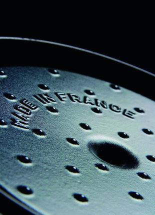 staub La Cocotte Oval 40500-236 Pico Cocotte Oval Gray 9.1 inches (23 cm) Both Handed Cast Enameled Pot, Induction Compatible