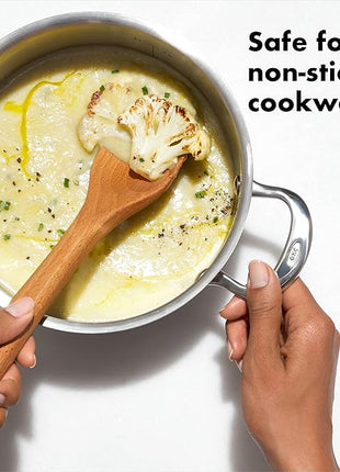 OXO Good Grips Wooden Corner Spoon & Scraper