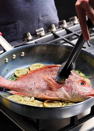 Tramontina Professional 14-Inch Ceramic Non Stick Extra Large Frying Pan, Heavy-Gauge Aluminum Skillet with Nonstick Coating, Dishwasher and Oven Safe, Gray