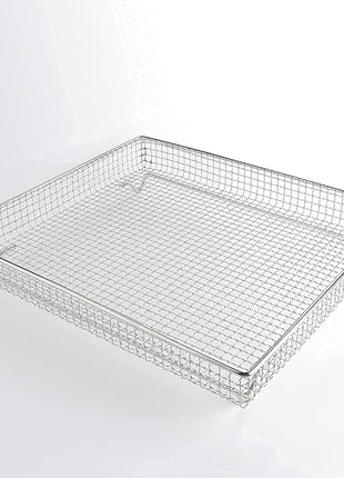 Air Fryer Basket, Compatible with Cuisinart TOA-60 Series/TOA-65 Air Fryer. Made with 304 Food-Grade Stainless Steel Wire Rack for Cooking and Baking in a Convection Toaster Oven